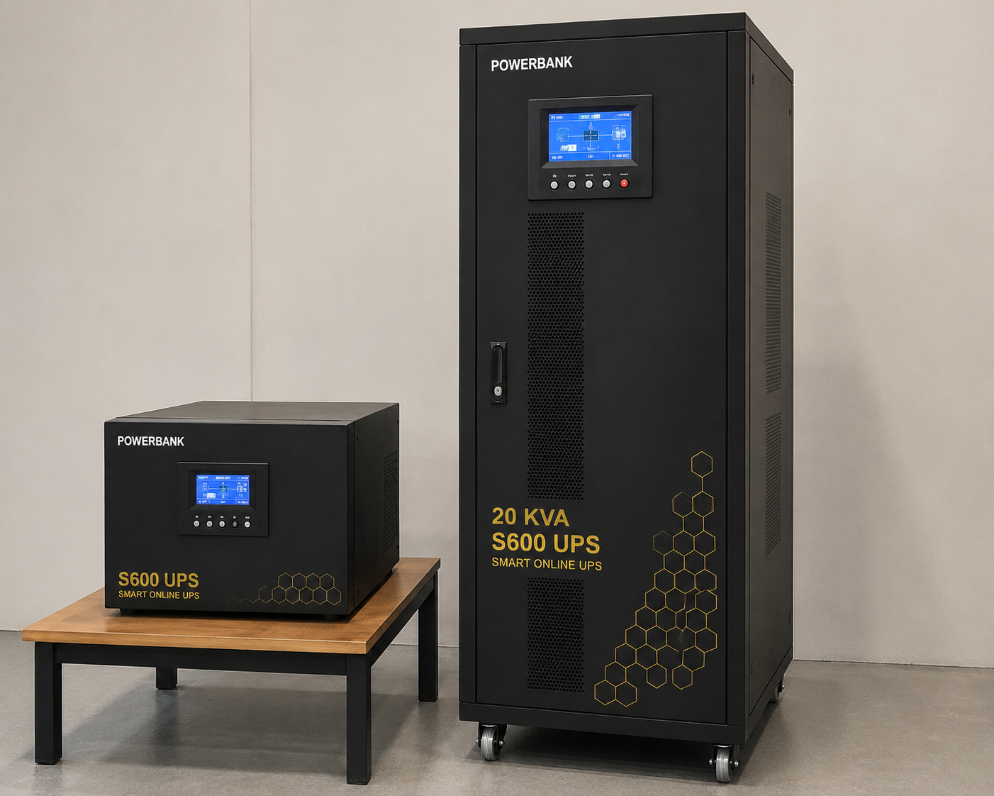 Vertiv make Small Online UPS (Inbuilt isolation 'X'mer)