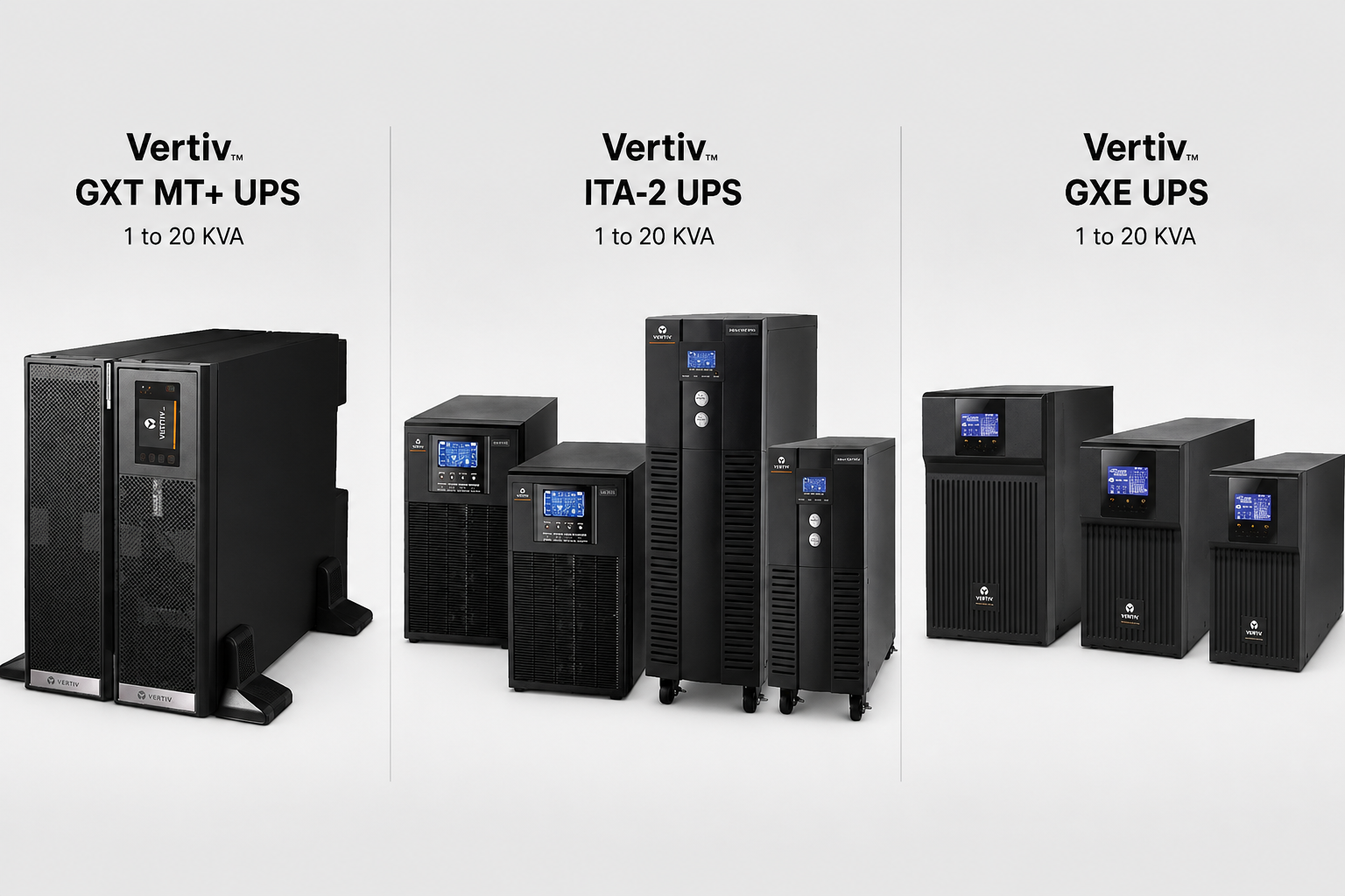 Vertiv make Small Online UPS ( 'X'mer Free)